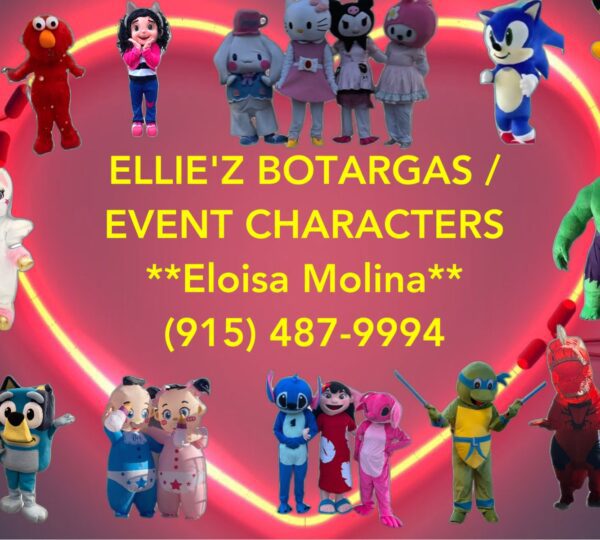 ELLIE'Z BOTARGAS / EVENT CHARACTERS